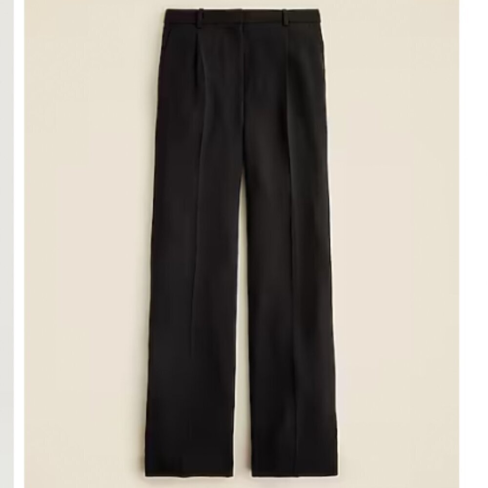 J.Crew Wide-leg essential pant in city twill -‎ Size 12